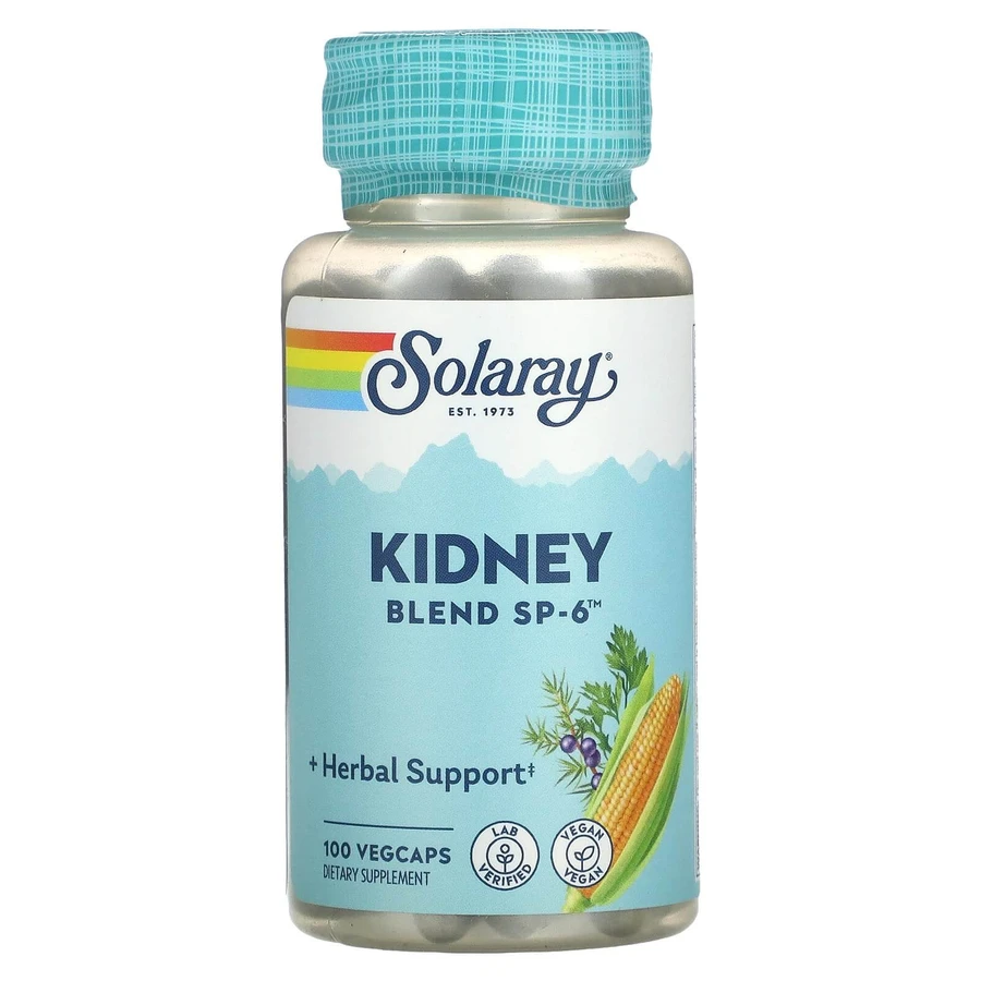 Смесь для почек, Kidney Blend SP-6, Solaray, 100 капсул: цены и характеристики