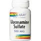 Глюкозамін сульфат, Glucosamine Sulfate, Solaray, 500 мг, 60 капсул