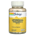 Витамин С липосомальный, Liposomal Vitamin C, Solaray, 500 мг, 100 вегетарианских капсул