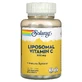 Витамин С липосомальный, Liposomal Vitamin C, Solaray, 500 мг, 100 вегетарианских капсул