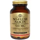Ниацин, No-Flush Niacin, Solgar, не вызывает покраснения, 500 мг, 100 капсул