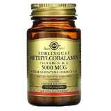 Витамин В12, Methylcobalamin Vitamin B12, Solgar, 5000 мкг, 30 таблеток