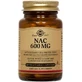 Ацетилцистеїн, NAC, Solgar, 600 мг, 30 капcул