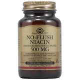 Ніацин, No-Flush Niacin, Solgar, без почервоніння, 500 мг, 50 вегетаріанських капсул