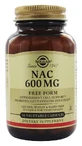 Ацетилцистеїн, NAC, Solgar, 600 мг, 60 капсули