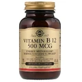 Витамин В12, Vitamin B12, Solgar, 500 мкг, 250 вегетарианских капсул