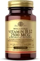 Вітамін В12 (ціанокобаламін), Vitamin B12, Solgar, сублінгвальний, 2500 мкг, 60 таблетки