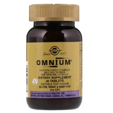 Омниум, мультивитамины и минералы, Omnium, Phytonutrient Complex, Solgar, 60 таблетки