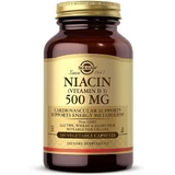 Ніацин (вітамін B3), Niacin (Vitamin B3), Solgar, 500 мг, 100 вегетаріанських капсул