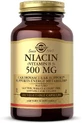 Ніацин (вітамін B3), Niacin (Vitamin B3), Solgar, 500 мг, 100 вегетаріанських капсул