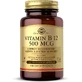 Вітамін В12, Vitamin B12, Solgar, 500 мкг, 100 вегетаріанських капсул