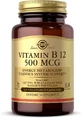 Вітамін В12, Vitamin B12, Solgar, 500 мкг, 100 вегетаріанських капсул