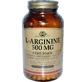 Аргінін, L-Arginine, Solgar, вільна форма, 500 мг, 250 вегетаріанських капсул