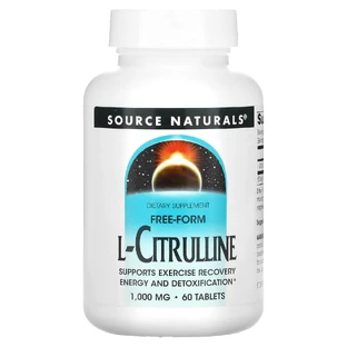    Цитрулін, L-Citrulline, Source Naturals, 1000 мг, 60 таблеток