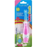Электрическая зубная щетка Brush Baby Babysonic, 0-3 года, розовая