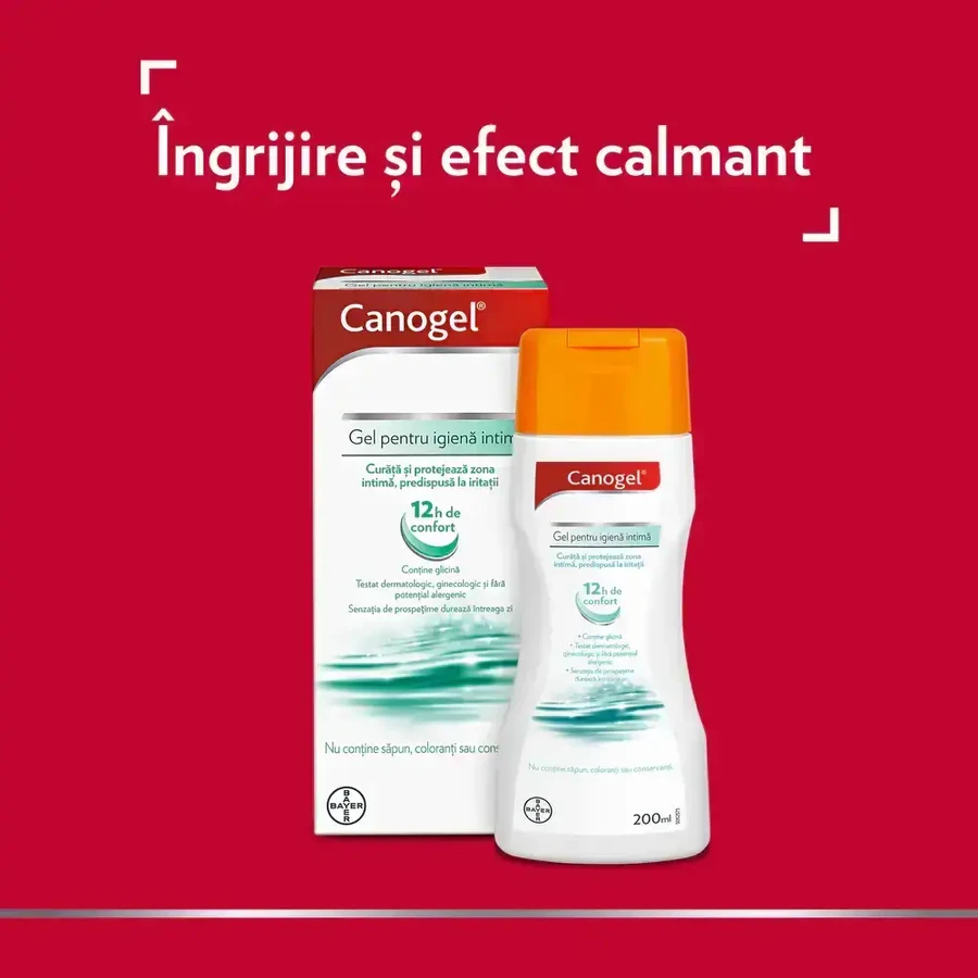 Гель для интимной гигиены Bayer Canogel, 200 мл: цены и характеристики