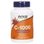 Now Foods C-1000, вітамін С + біофлавоноїди + рутин, 100 вегетаріанських капсул