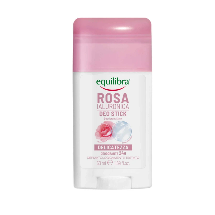 Дезодорант-стік Equilibra Rosa з гіалуроновою кислотою, 50 мл: ціни та характеристики