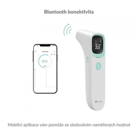 Безконтактний термометр TrueLife Care Q10 BT: ціни та характеристики