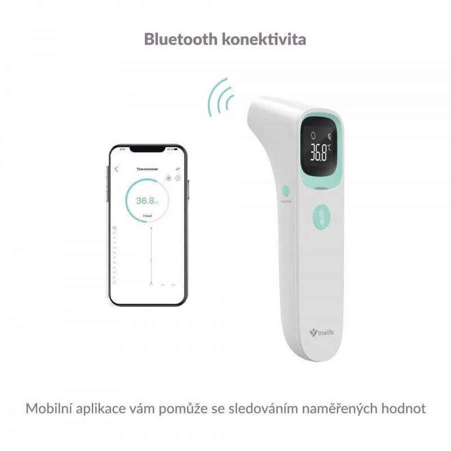 Безконтактний термометр TrueLife Care Q10 BT: ціни та характеристики