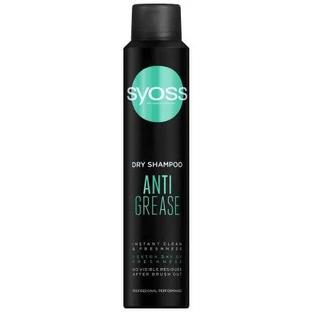 Сухий шампунь Syoss Anti Grease Dry Shampoo 200 мл