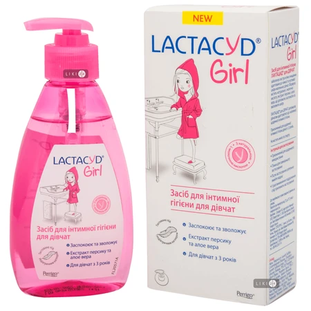 Гель для интимной гигиены Lactacyd для девочек, 200 мл: цены и характеристики