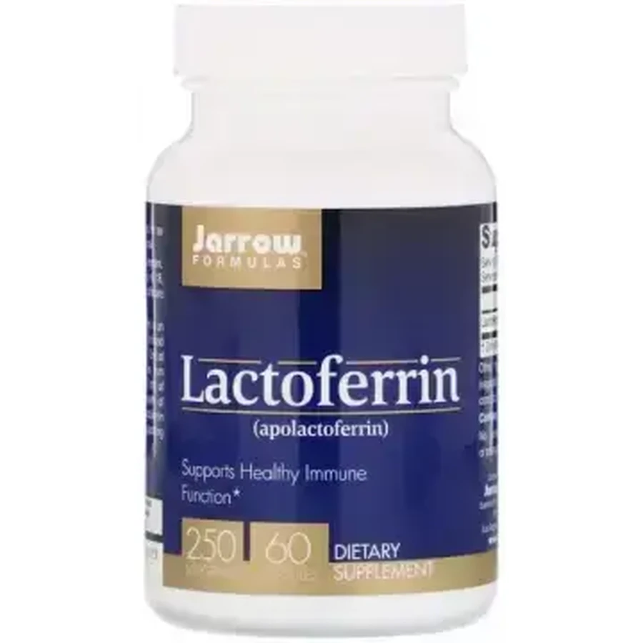 Лактоферрин 250 мг, 60 капсул, Jarrow Formulas: цены и характеристики