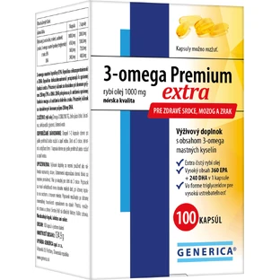 Дженерик 3-omega Premium екстра 100 капсул