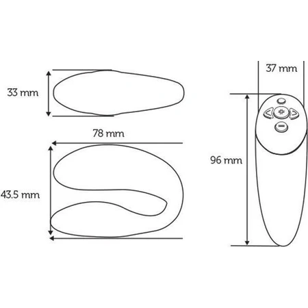 We-Vibe Вибратор CHORUS фиолетовый 1×1 штука, вибратор: цены и характеристики