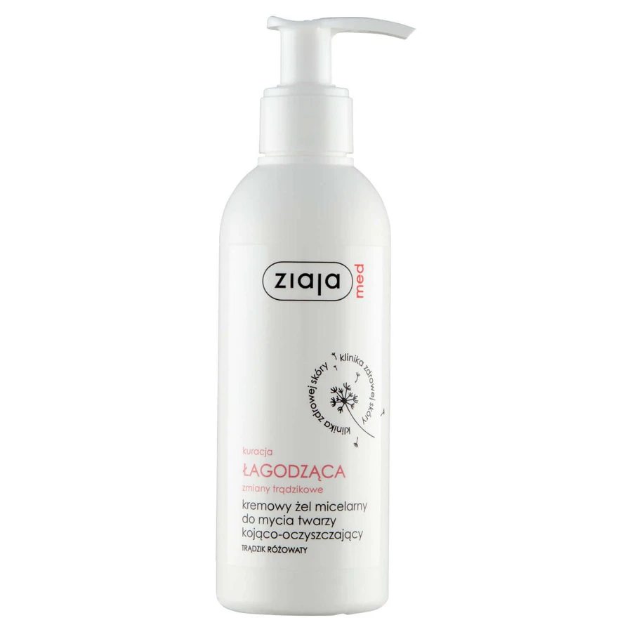 Ziaja Med, Kuracja agodzca, Krem, el micelar, Trądzik rosacea, 200ml: цены и характеристики