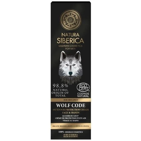 Natura Siberica Men Защитный крем для лица и рук Wolf Code 80 мл: цены и характеристики