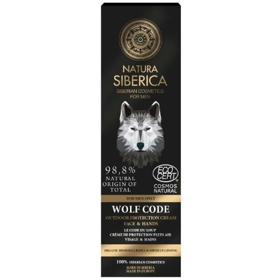 Natura Siberica Men Защитный крем для лица и рук Wolf Code 80 мл: цены и характеристики