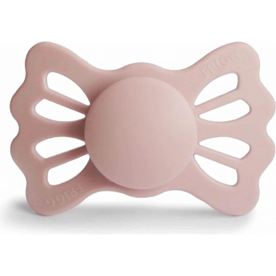 Силиконовая пустышка FRIGG Lucky Symmetrical Silicone Soother Blush, 0-6м 1×1 шт, силиконовая пустышка: цены и характеристики