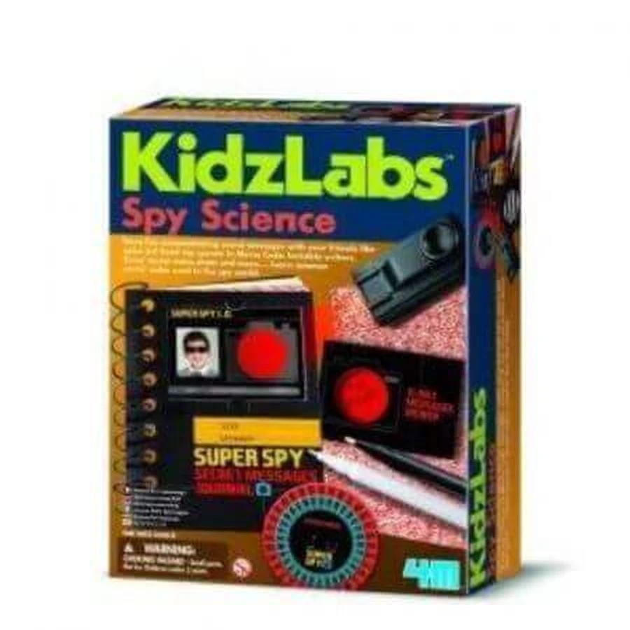 KidzLabs Шпигунський науковий набір KidzLabs, 8+ років, 4M: ціни та характеристики