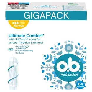 O.B. ProComfort Тампоны Normal, 64 шт.
