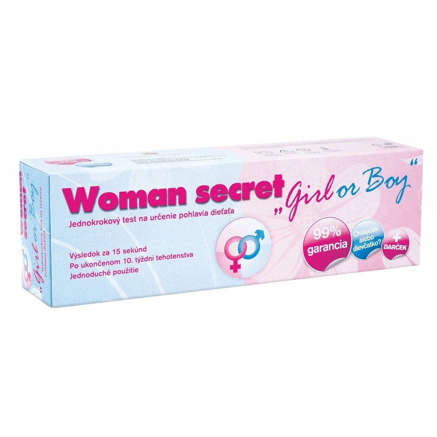 Тестовий набір Woman Secret для визначення статі дитини: ціни та характеристики