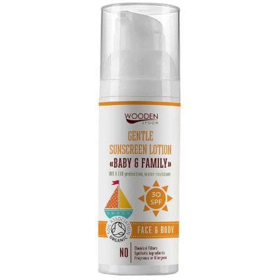 Woodenspoon Детский и семейный лосьон для тела SPF30, 50 мл: цены и характеристики