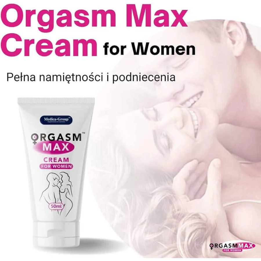  Інтимний крем Medica-Group Orgasm Max Cream для підвищення оргазму у жінок, 50 мл: ціни та характеристики