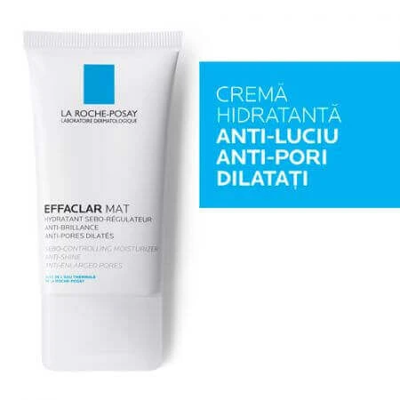 La Roche-Posay Effaclar Mat Увлажняющий и матирующий крем, регулирующий выделение кожного сала, 40 мл: цены и характеристики