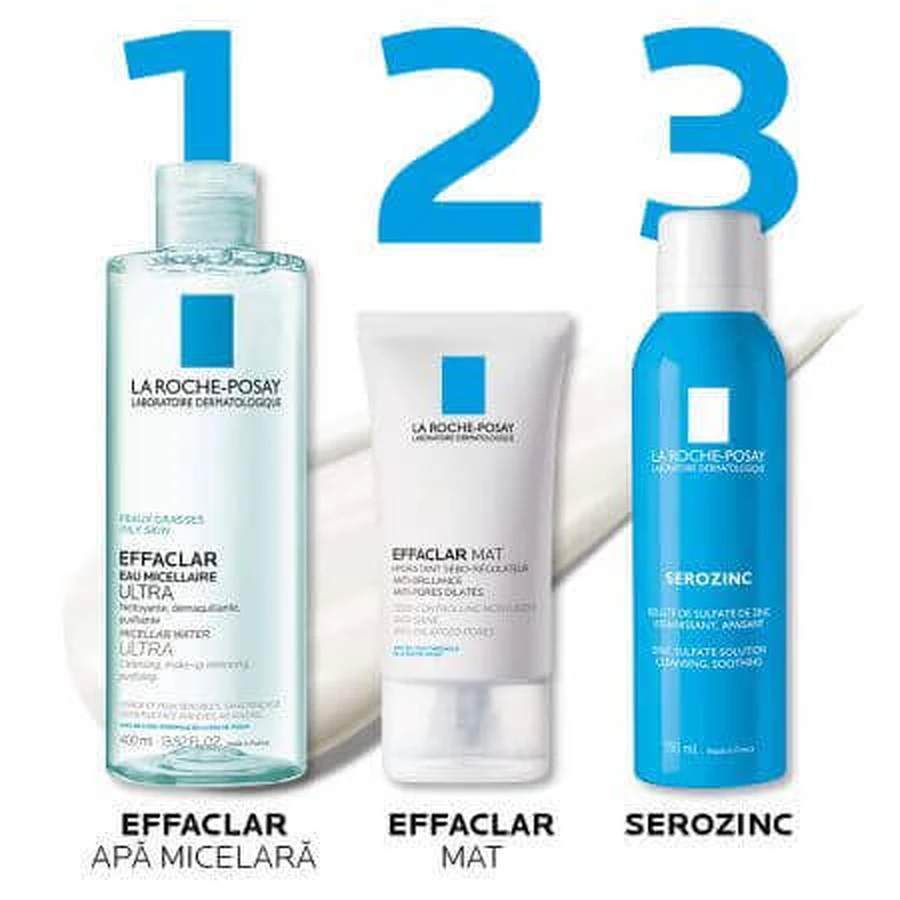 La Roche-Posay Effaclar Mat Увлажняющий и матирующий крем, регулирующий выделение кожного сала, 40 мл: цены и характеристики