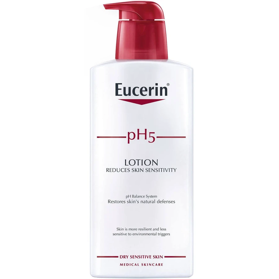 Eucerin pH5 увлажняющий лосьон для тела для чувствительной кожи 400 мл: цены и характеристики