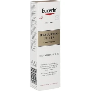 Eucerin HYALURON-FILLER+ELASTICITY Крем для век 1×15 мл, SPF 15
