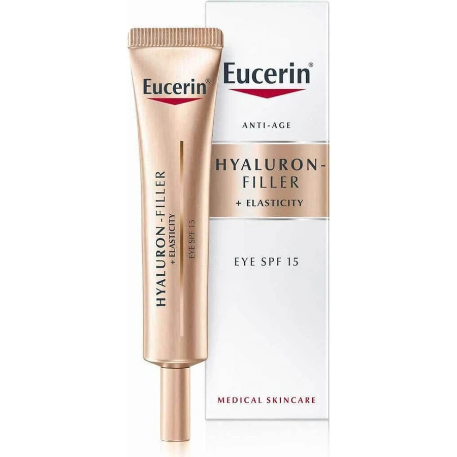 Eucerin HYALURON-FILLER+ELASTICITY Крем для век 1×15 мл, SPF 15: цены и характеристики