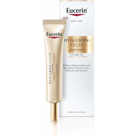 Eucerin HYALURON-FILLER+ELASTICITY Крем для век 1×15 мл, SPF 15: цены и характеристики