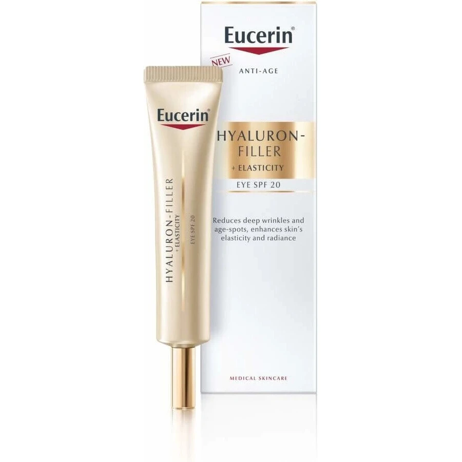 Eucerin HYALURON-FILLER+ELASTICITY Крем для век 1×15 мл, SPF 15: цены и характеристики