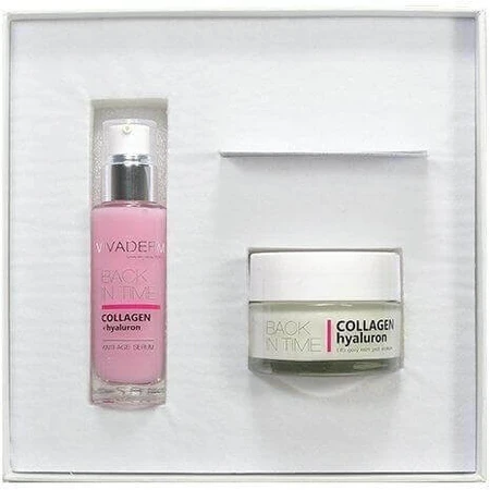 Розкішна упаковка антивікової косметики Vivaco VIivaderm Collagen Hyaluron в паперовій коробці: ціни та характеристики