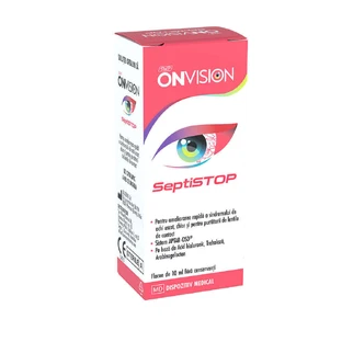 Офтальмологічний мастильний розчин Onvision Septistop, 10 мл, Sun Wave Pharma