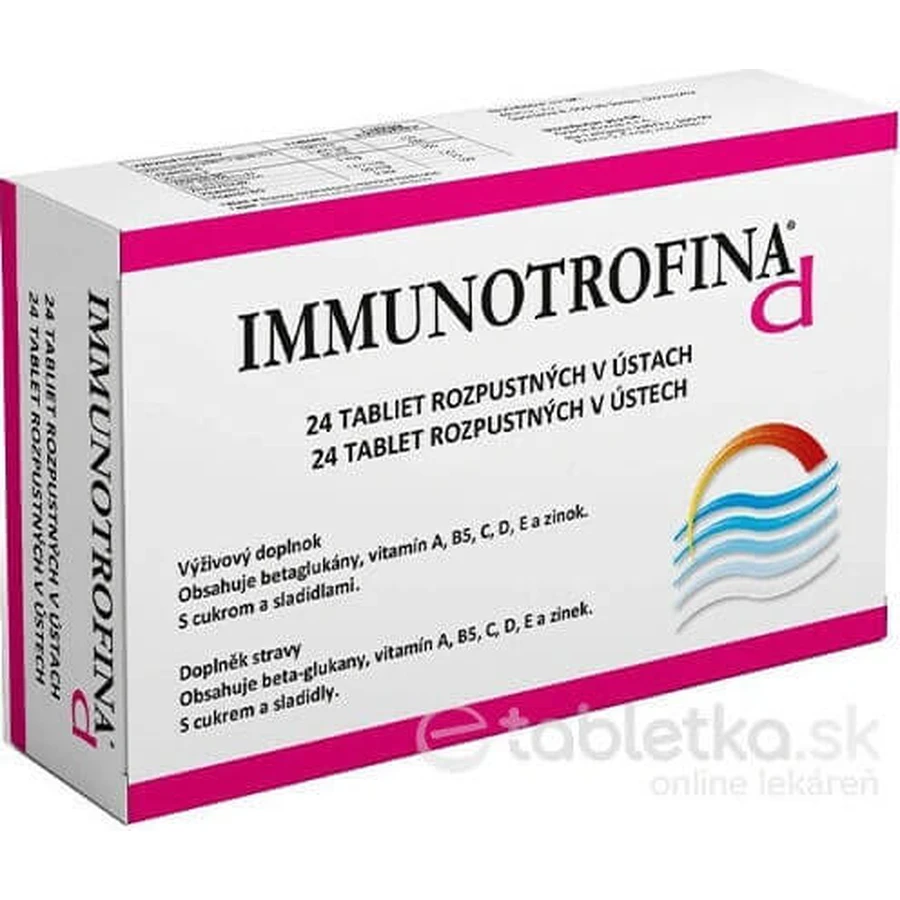 ИММУНОТРОФИНА d 1×24 табл.: цены и характеристики