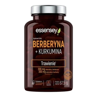 Берберин + Куркумін Essensey Berberine + Curcumin, 90 капсул