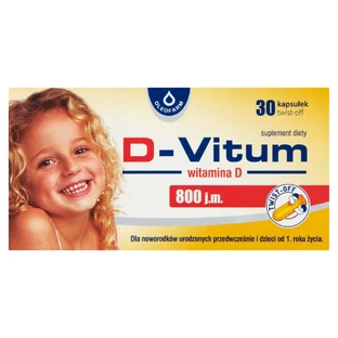 D-Vitum D 800 МЕ, 30 капсул